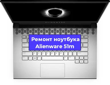 Чистка от пыли и замена термопасты на ноутбуке Alienware 51m в Краснодаре
